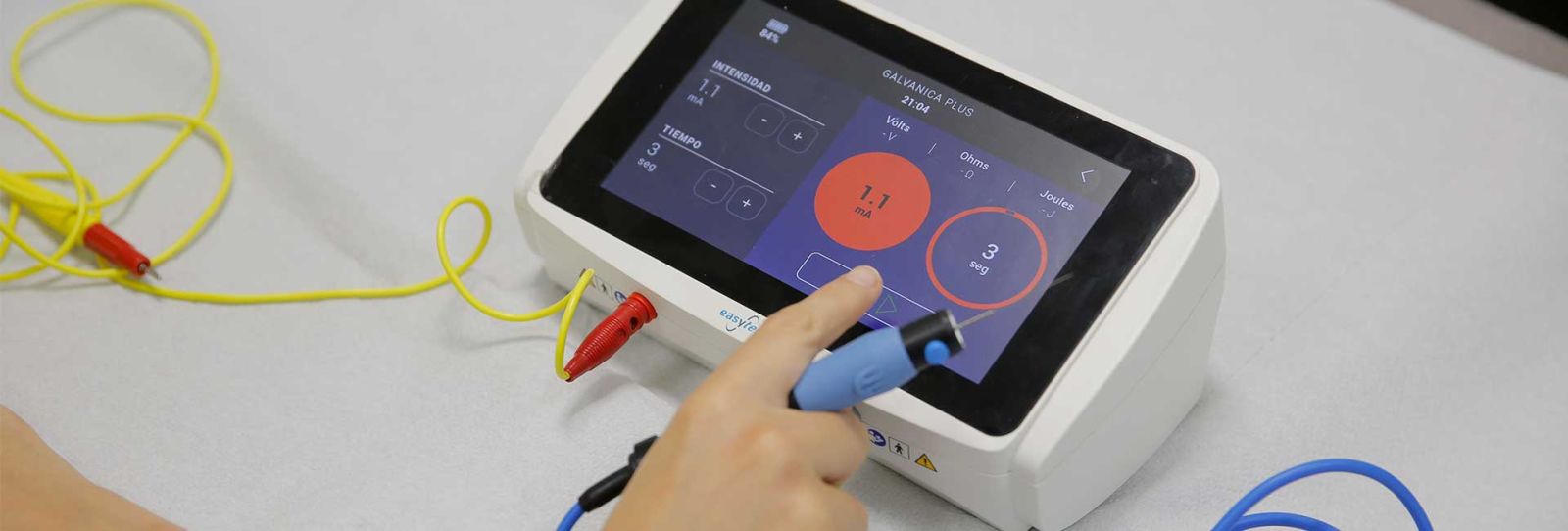 fisioterapia con electrolisis percutanea